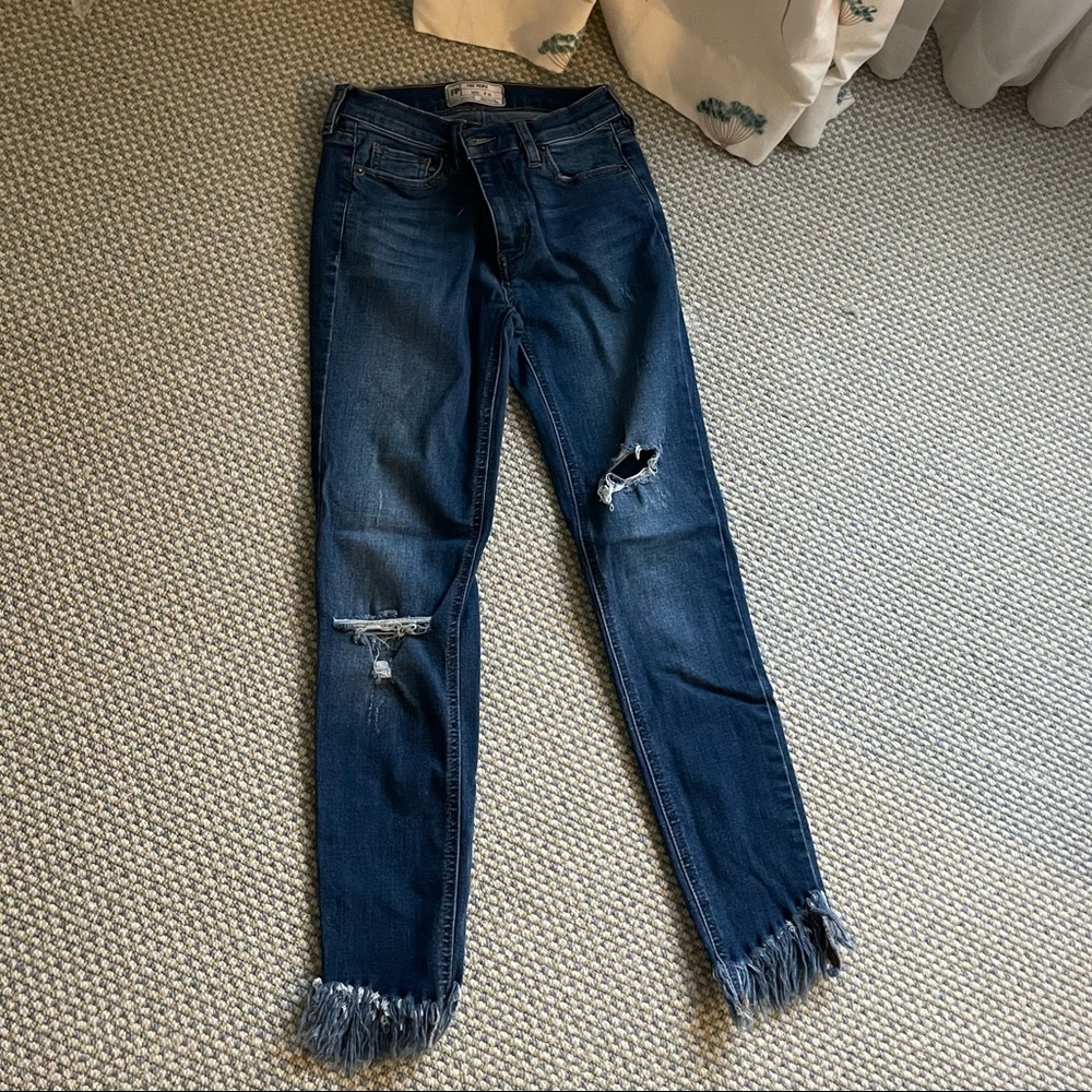 Free people fray jeans